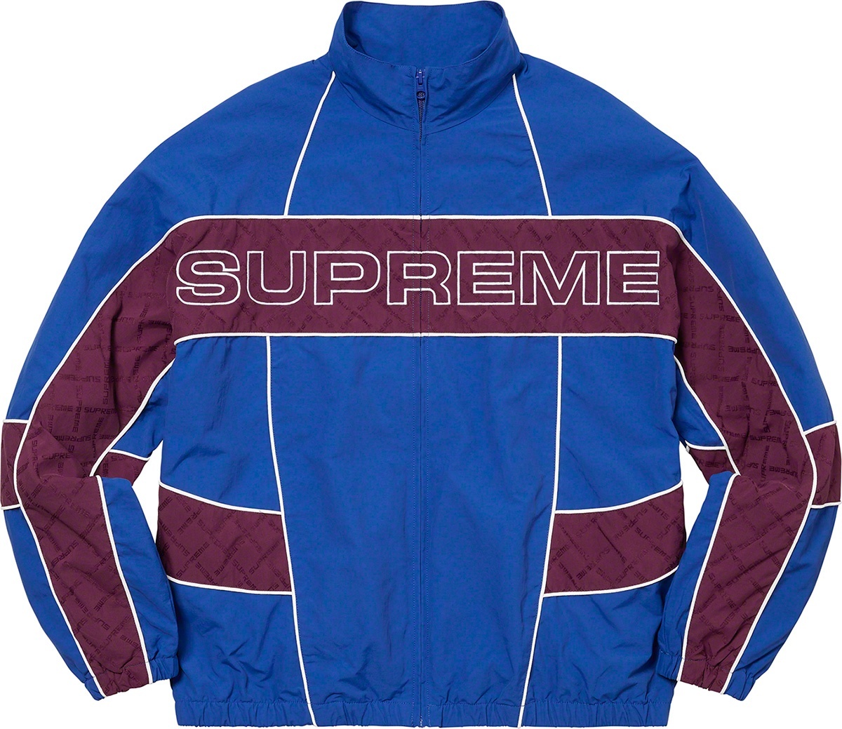Jacquard Panel Track Jacket view 7